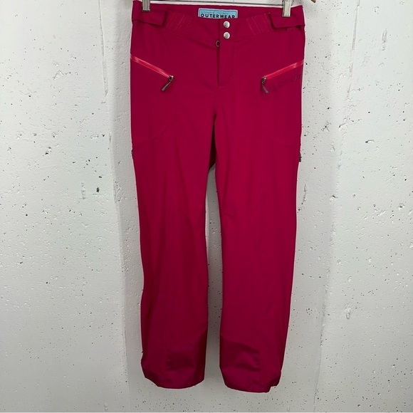 Scott Outerwear Women’s size 2 Sylo Hot Pink Ski Shell Unlined Pants - Picture 2 of 15